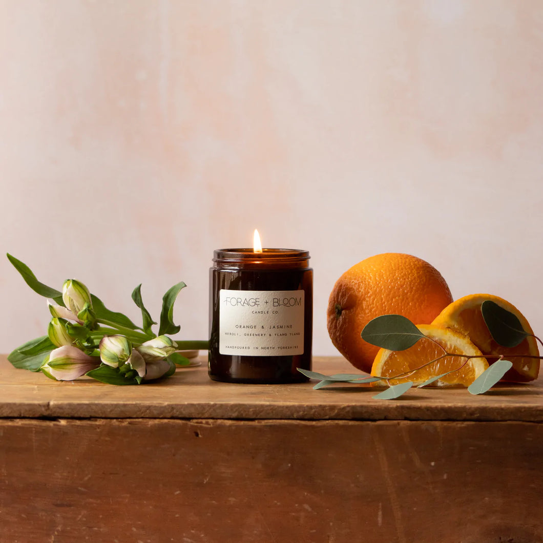 Orange & Jasmine | Soy Wax Candle