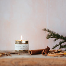 Load image into Gallery viewer, Winter Spice | Mini Gold Tin Candle
