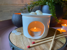 Load image into Gallery viewer, Wide Wax Melt Burner | Oil Burner
